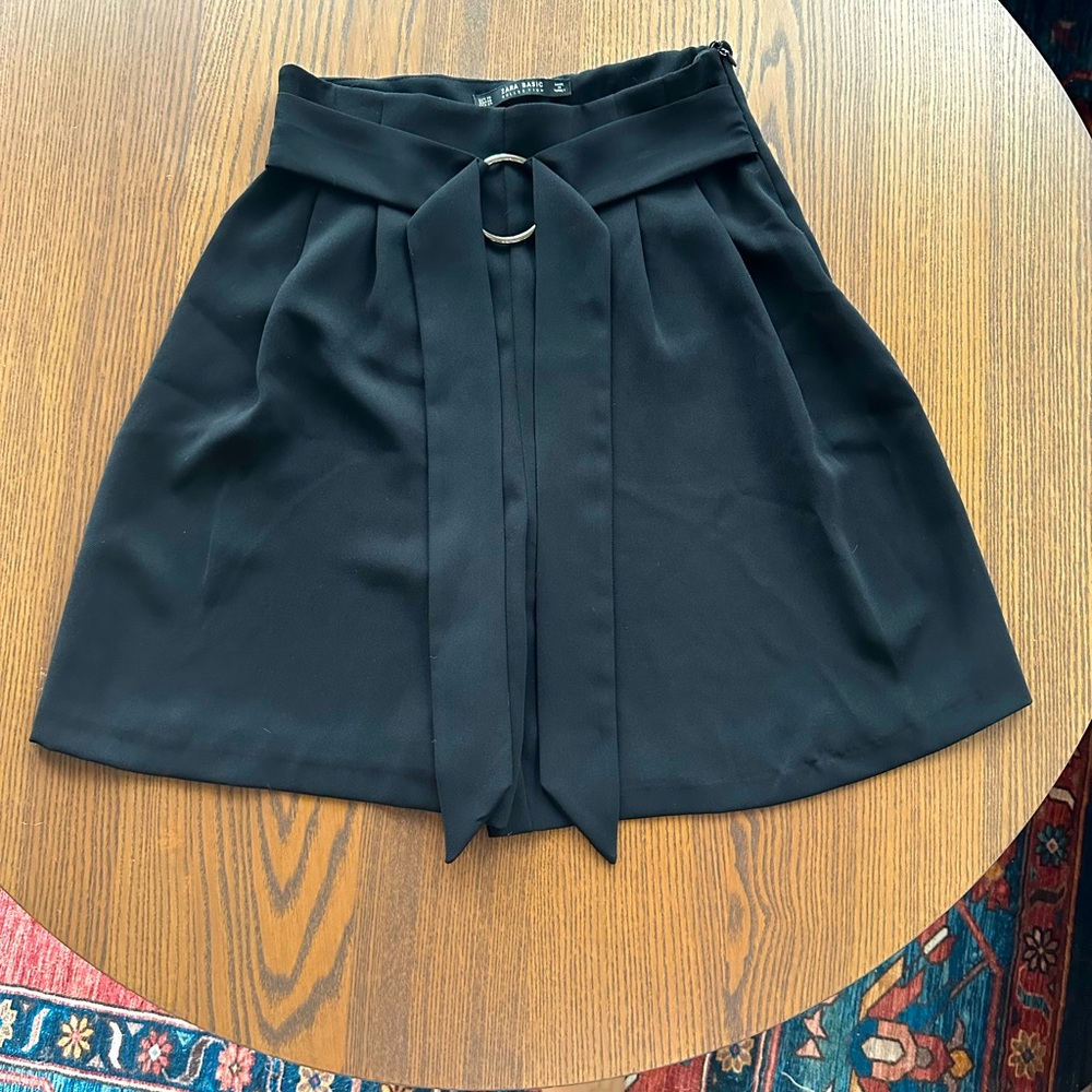 Zara Basic High Rise Shorts - image 1